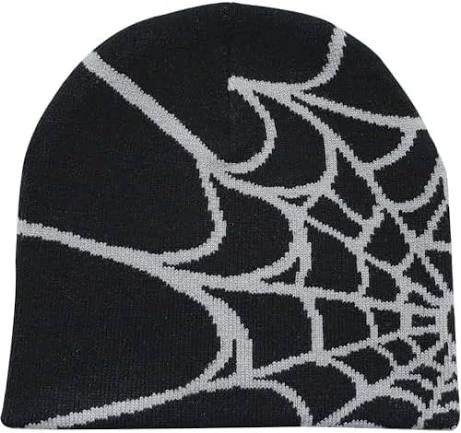 Web Beanie in Black